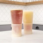 Double Wall Frozen Pint Glasses - 16 oz Set
