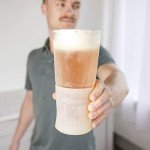Double Wall Frozen Pint Glasses - 16 oz Set