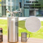 TMCRAFT 128oz Pressurized Mini Keg Growler