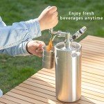TMCRAFT 128oz Pressurized Mini Keg Growler