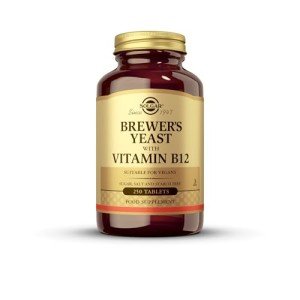 Solgar Brewer's Yeast Tablets with Vitamin B12