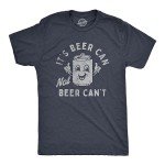 Funny Beer Can T-Shirt for Beer Lovers - XL