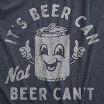 Funny Beer Can T-Shirt for Beer Lovers - XL