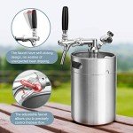 TMCRAFT 500ml Mini Keg - Stainless Steel Draft System
