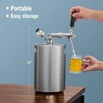 TMCRAFT 500ml Mini Keg - Stainless Steel Draft System
