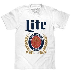 Miller Lite Logo T-Shirt for Men - XL