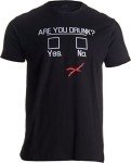 Funny "You Drunk?" Beer T-shirt - Black XL