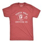 Funny Christmas Beer Santa T-Shirt for Men