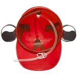 Beer Soda Guzzler Helmet Party Hat - Red