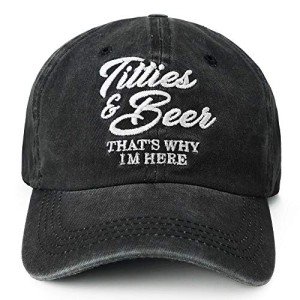 Funny Beer Baseball Cap - Gag Gift Hat