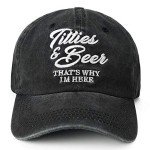 Funny Beer Baseball Cap - Gag Gift Hat