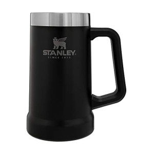 Stanley Big Grip Black 24oz Beer Stein