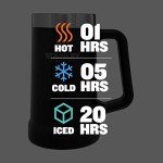 Stanley Big Grip Black 24oz Beer Stein