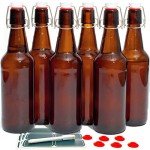 Otis Swing Lid Glass Bottles – Set of 6