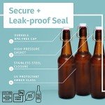 Otis Swing Lid Glass Bottles – Set of 6