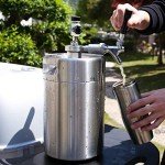 TMCRAFT 128OZ Double-Walled Mini Keg and Dispenser