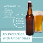 Otis Swing Lid Glass Bottles – Set of 6