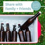 Otis Swing Lid Glass Bottles – Set of 6