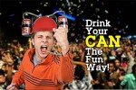 Beer and Soda Drinking Helmet Party Hat