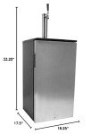 EdgeStar KC1000SS Kegerator for 1/6 Barrel Kegs