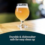 Libbey 16.6-Ounce Belgian Ale Glass Set, 4-Pack