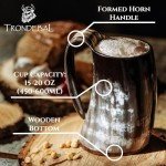 Viking Drinking Horn Mug - Unique Beer Stein