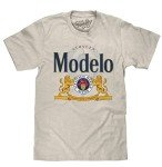 Modelo Beer T-Shirt for Men - Oatmeal Heather