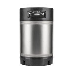 2.5 Gallon Stainless Steel Beer Keg with Handles