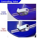 Beer Drinking Hat with Adjustable Koozie and Straw