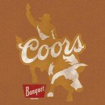 Coors Banquet Beer Double-Sided Rodeo Shirt (XL)