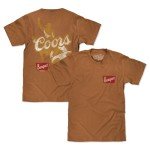 Coors Banquet Beer Double-Sided Rodeo Shirt (XL)