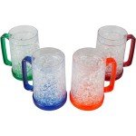 Lily's Home Insulated Freezer Beer Mugs - Set of 4