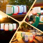 Lily's Home Insulated Freezer Beer Mugs - Set of 4