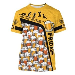 Funny Oktoberfest Beer Tee for Men and Women
