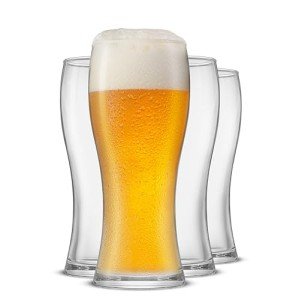 JoyJolt Callen - Set of 4 Craft Beer Glasses