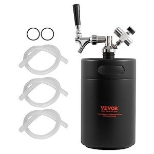 Stainless Steel 5L Beer Growler Tap System