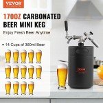Stainless Steel 5L Beer Growler Tap System