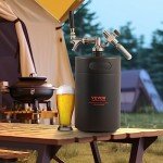 Stainless Steel 5L Beer Growler Tap System