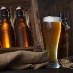 Swing Top Amber Glass Bottles for Home Brewing (8 Pack)