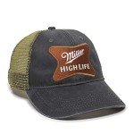 Beer Brewing Outdoor Cap - Black/Tan