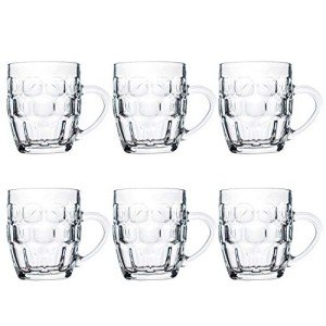 Large 19oz Beer Mugs Set of 6