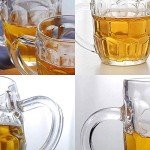 Large 19oz Beer Mugs Set of 6