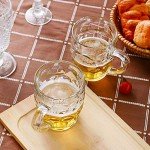 Large 19oz Beer Mugs Set of 6