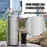 Gancowise 128oz Mini Keg Homebrew Dispenser