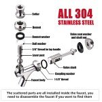 MRbrew Upgraded Stainless Steel Draft Beer Faucet