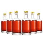 12 oz Clear Glass Bottles - Pack of 6