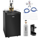 VEVOR Dual Tap Beer Kegerator with CO2 Cylinder