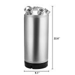 5 Gallon Keg Cleaner with Rubber Base