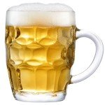 Burns Glass German Dimple Beer Mug - 19 oz