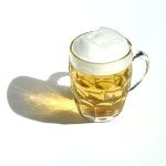 Burns Glass German Dimple Beer Mug - 19 oz